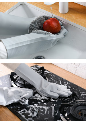 Rubber Gloves for Dish Washing